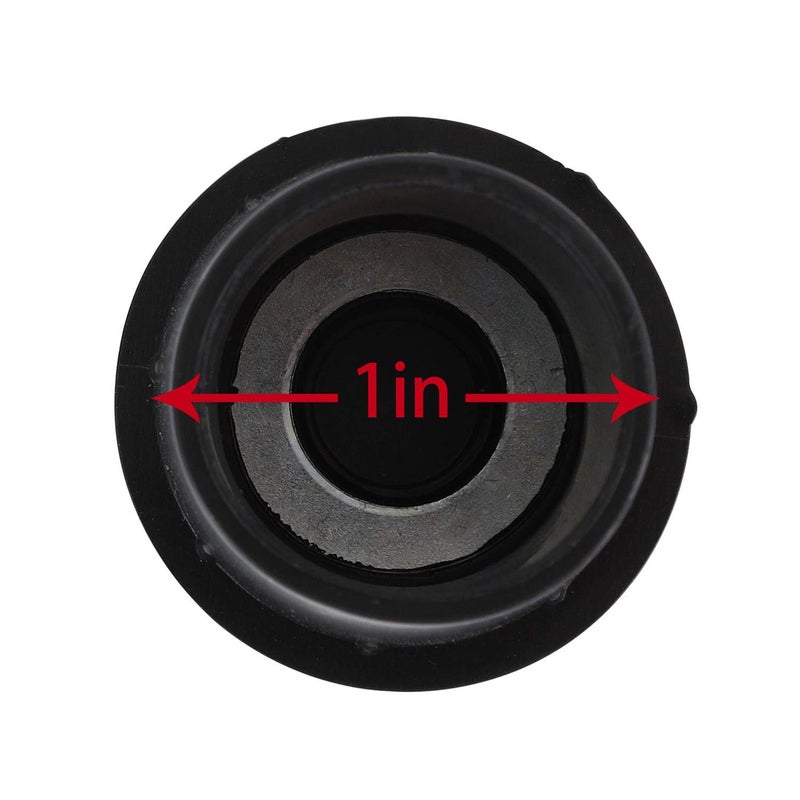 ZIZILAND Replacement Mini Trampoline Leg Cap Tips, 6 Pieces, Black, Only Fit in 1in Diameter Mini Trampoline Legs - Image 4